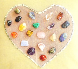 Chakra Balancing crystals by Jelila. www.jelila.com