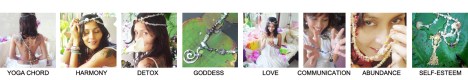 Crystal Healing Necklaces(tm) - Feel Good Naturally - www.jelila.com