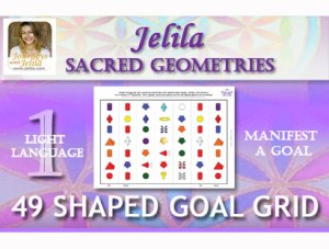 Want to Define the Sacred Geometry in your Aura - and attract a Goal?  - www.jelila.com