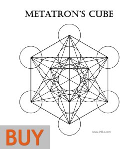 Want to buy Metatron's Cube Print Poster or Card? - www.jelila.com
