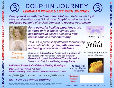 Jelila is Bali's best-loved international healer.  She brings light to your life and enables you to live in an easier, more satisfying way.  Discover your positive life change choices now, by clicking: http://atomic-temporary-5969783.wpcomstaging.com/2009/11/06/discover-a-bold-new-you/