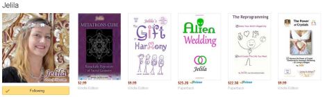 Jelila - Author of Self-Help books on Amazon - The Gift of Harmony, Alien Wedding - www.jelila.com