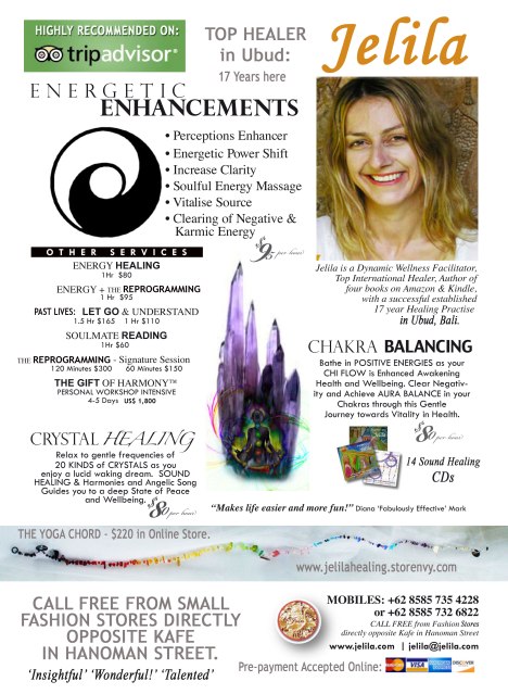 a Flyer Jelila - www.jelila.com