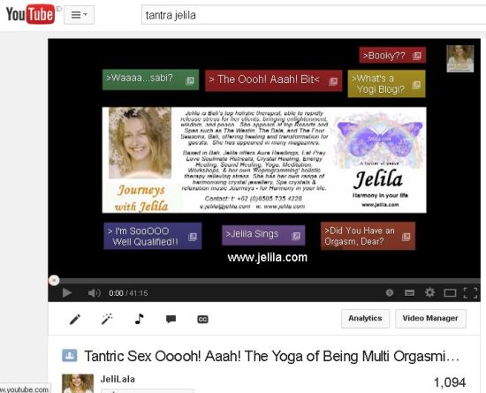 Don't Click Thisss!  It's just a pic!  The Video will load in a mo, below. Meanwhile check out all these cooool options >>>