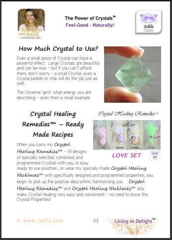 How much of a Crystal should you use?