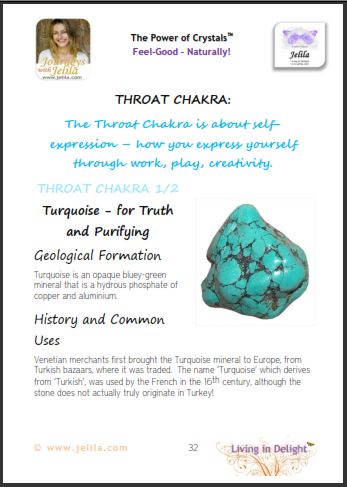 Which Crystals help your Throat Chakra?  Crystals for Cleansing.  Which Crystals help stop Lying?